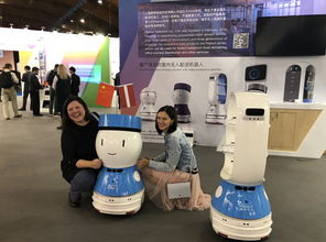 擎朗机器人闪耀2018上交会拉脱维亚展，引领智能服务新潮流