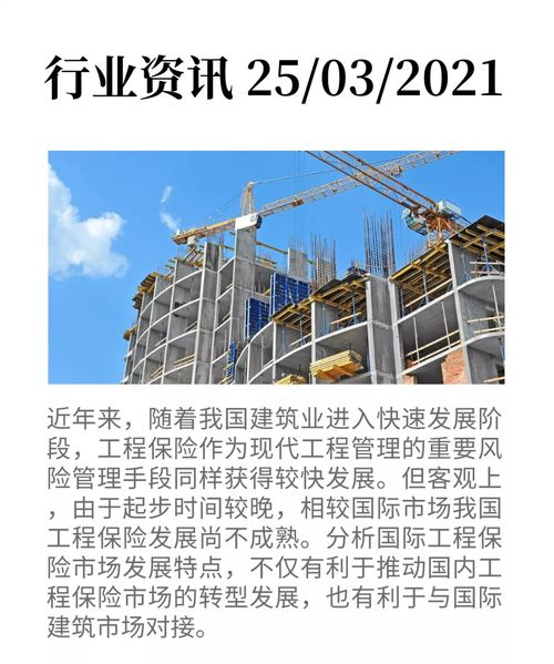 工程保险产品、服务与再保险 国际与国内市场的技术进出口（以工保科技为例）